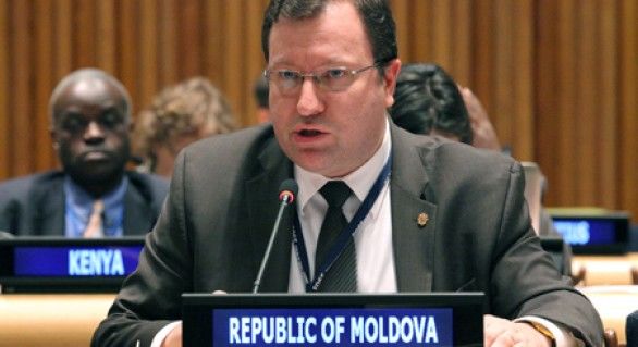 Reprezentantul permanent al Republicii Moldova la ONU, Vlad Lupan.