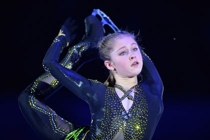 Российская фигуристка Юлия Липницкая победила на чемпионате Европы по фигурному катанию. Фото: Владимир Песня / РИА Новости