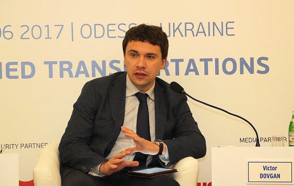 Заместитель министра инфраструктуры Виктор Довгань.