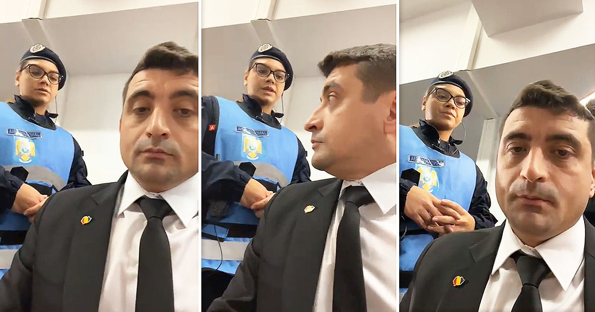 В Румынии депутат сорвал пресс-конференцию министра: пришлось вызвать жандармов.
