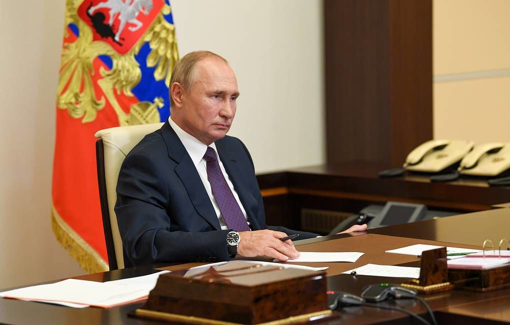 Путин: Россия создала резерв правоохранителей для Белоруссии. Фото: tass.ru.