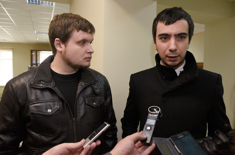 Российские пранкеры Алексей Столяров и Владимир Кузнецов (Вован и Лексус).