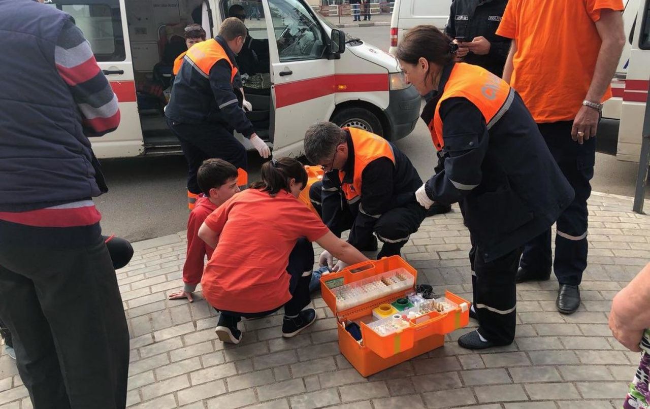 На перекрестке в Бельцах сбили школьника.