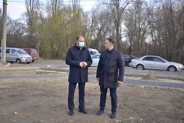 Продолжается обустройство парковки типа Park and Ride возле парка "Ла Извор".