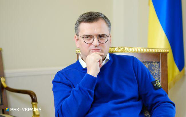 Кулеба: Сначала надо убрать линию фронта, а затем отстраивать жизнь.