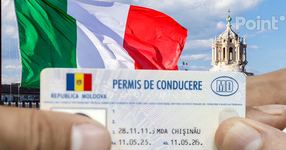 Conversiunea permiselor de conducere moldovenești în Italia: Precizări pentru titulari.