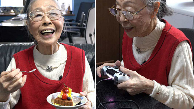 Самым пожилым геймером в мире стала 90-летняя женщина из Японии.