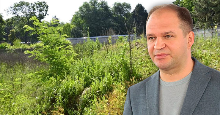 Чебан: В парке «Долина роз» не построят многофункциональный центр. Коллаж: Point.md.