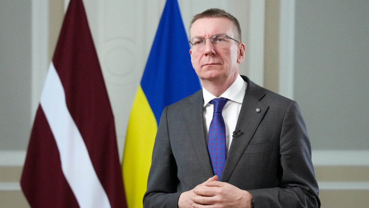 Президент Латвии Эдгарс Ринкевичс.