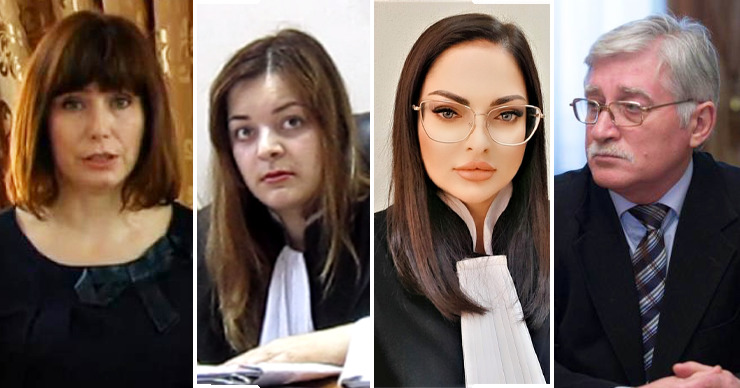 Судьи по делу о миллиарде рассматривали дела Мораря, Платона и Филата. Коллаж: Point.md