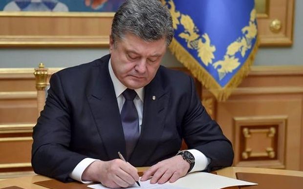 Президент Украины Петр Порошенко.
