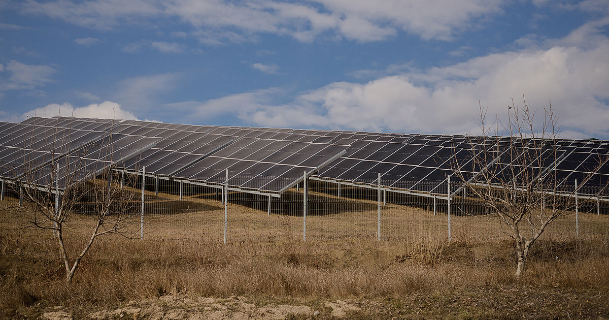 Construcția unui parc fotovoltaic de 10 MW, finalizată în sudul Moldovei.