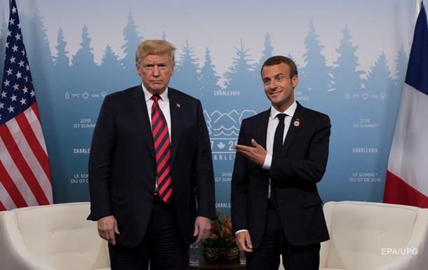  Макрон обвинил президента США Дональда Трампа в "непоследовательности". 