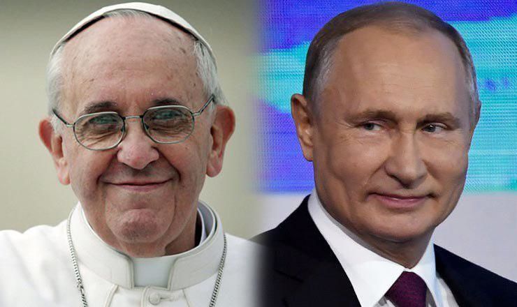 Папа Римский Франциск примет президента России Владимира Путина 4 июля в Ватикане.