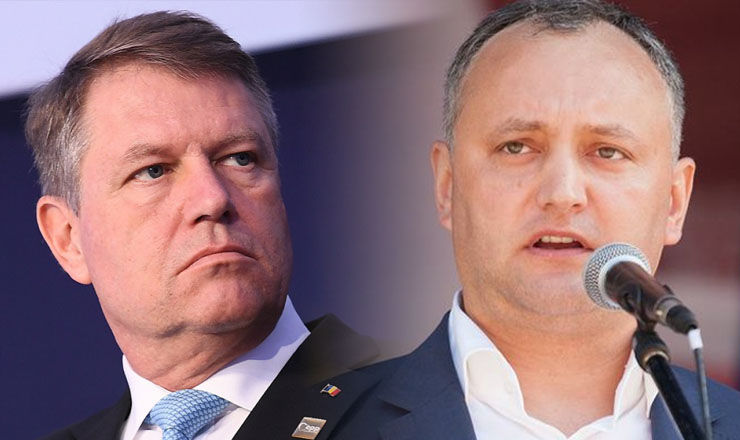 Iohannis tace, iar Dodon apără şcolile româneşti din Ucraina. Foto: Colaj Point