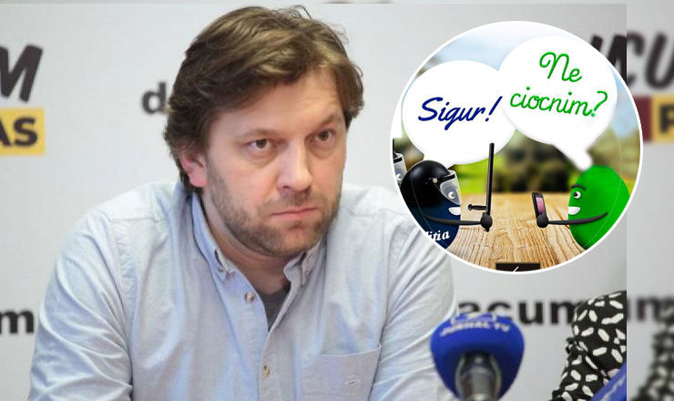 Картинка ГИП о "столкновении яиц" возмутила депутата ACUM.