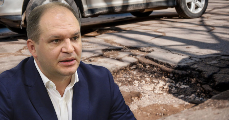 Чебан о ямах: В Минэкономики еще не решили вопрос, нужны отставки. Коллаж: Point.md