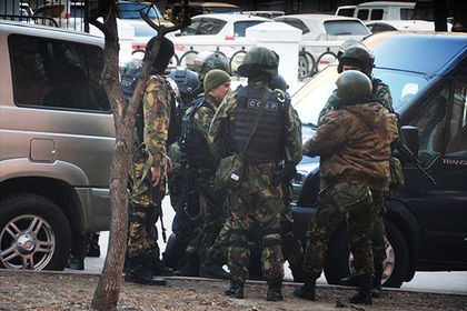 ФСБ  задержала четыре члена террористической группы.