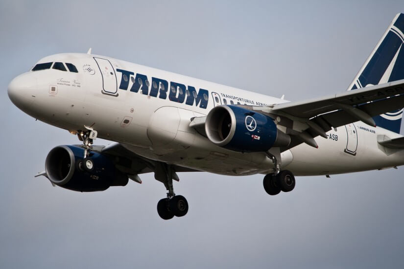 Авиакомпания Tarom отказалась летать в Одессу.