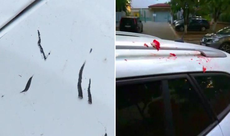 Неизвестные повреждают автомобили жильцов одного из домов в Кишиневе.