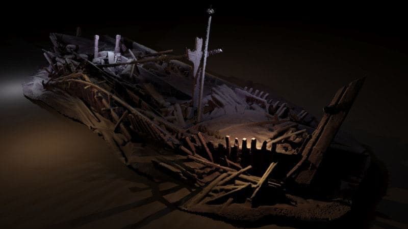 На дне Черного моря нашли "кладбище" кораблей, которым более 2500 лет.