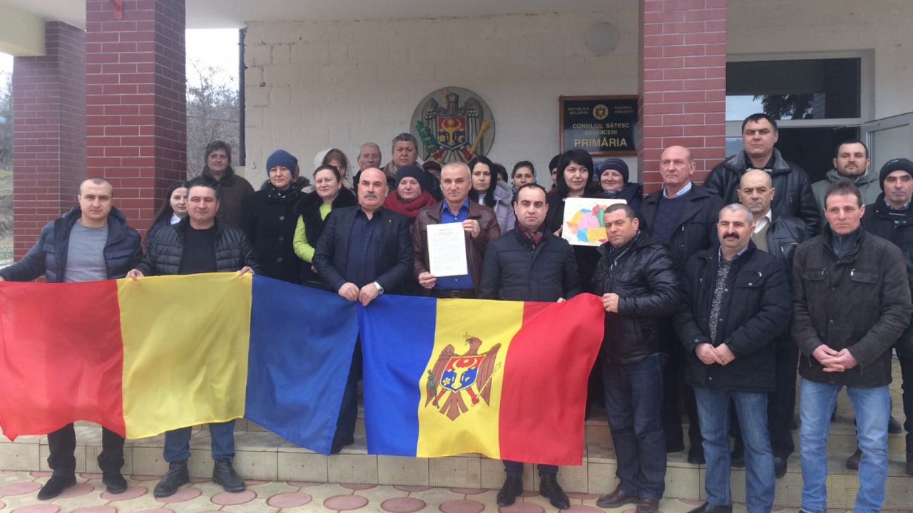 A 14-a localitate din Moldova a semnat Declarația de Unire