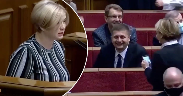 Депутат от партии Порошенко перепутала его с Зеленским и рассмешила сессионный зал. Коллаж: Point.md.