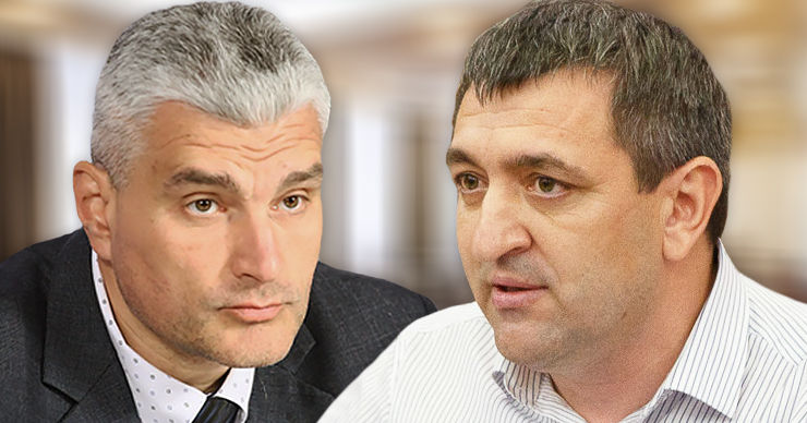 Александру Слусарь и Лилиан Карп обменялись репликами по компенсациям. Коллаж Point.md.