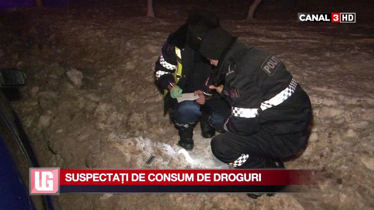 Doi indivizi din Capitală, suspectaţi de consum de droguri