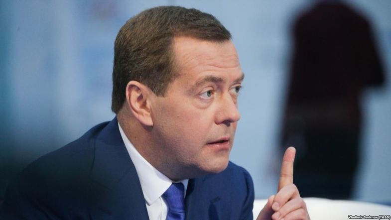 Премьер-министр России Дмитрий Медведев.