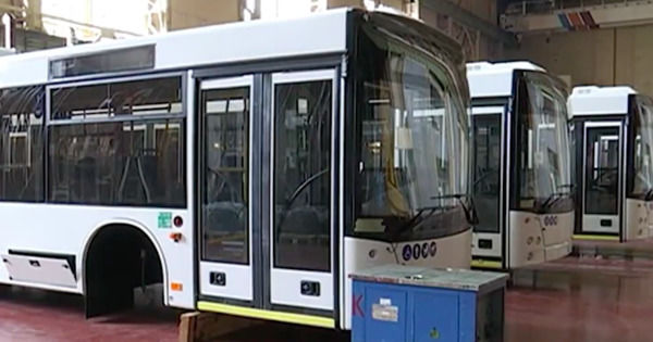 Транспортный парк Бельц пополнился 11 современными троллейбусами.