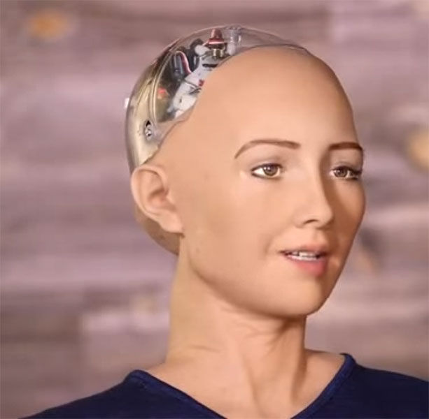 Компания Hanson Robotics, выпускающая человекоподобных роботов, представила новую модель.