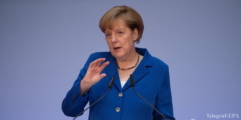 Ангела Меркель также в очередной раз подчеркнула неприемлемость аннексии Крыма Россией.