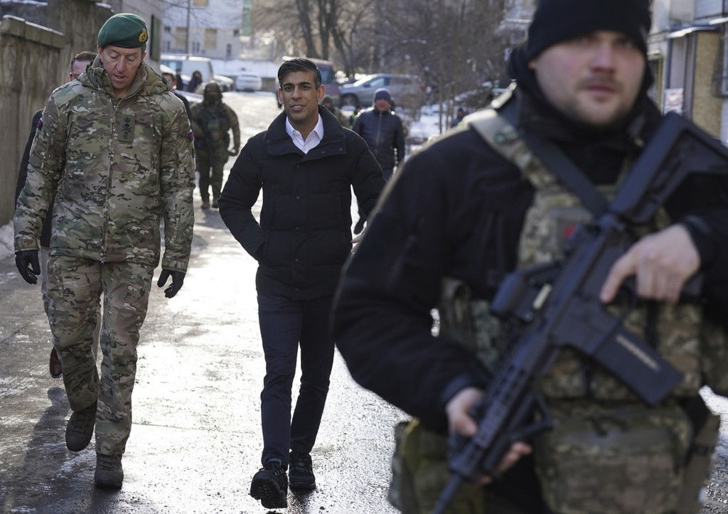 Сунак объявил о крупнейшем пакете военной помощи Украине на $3,2 млрд.