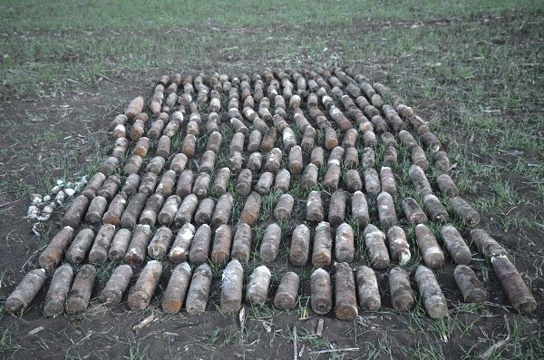 За год молдавские саперы обезвредили 7700 взрывоопасных предметов.