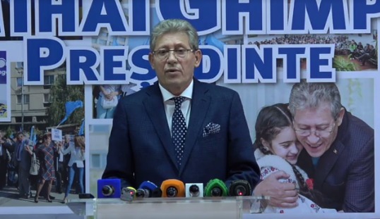 Лидер Либеральной партии Михай Гимпу.