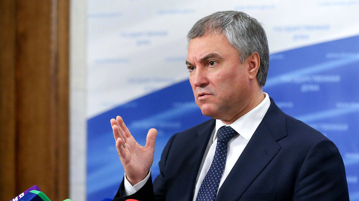 Спикер Госдумы Вячеслав Володин.