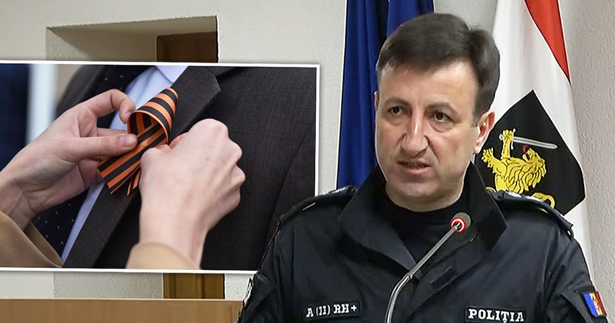 Чернэуцану: Георгиевскую ленту можно носить только на медалях и наградах.