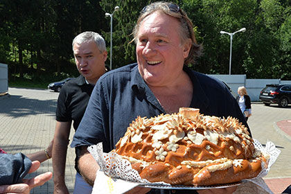 Депардье посетил Белоруссию в июле этого года.