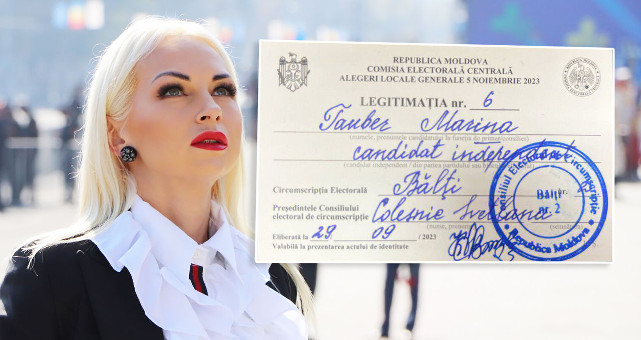 Марину Таубер зарегистрировали кандидатом на выборах примара Бельц. Коллаж: Point.md