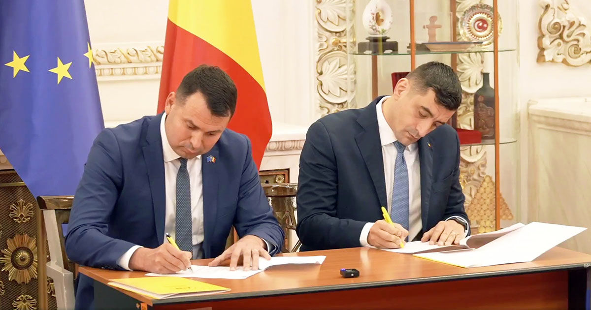 Partidul Democrația Acasă și AUR din România au încheiat un protocol de colaborare.