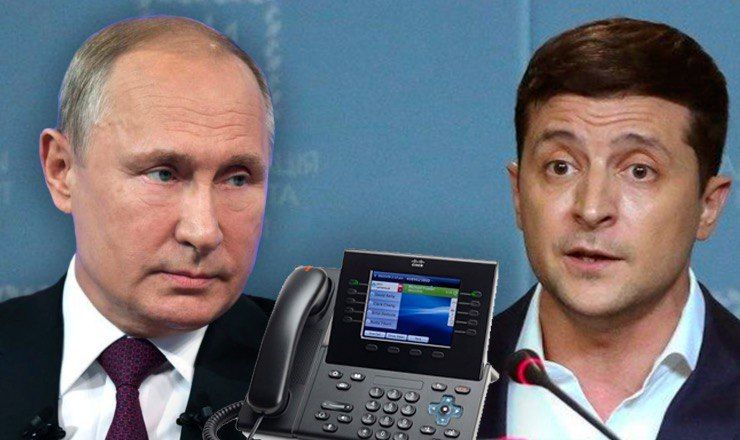 Путин и Зеленский провели телефонный разговор.