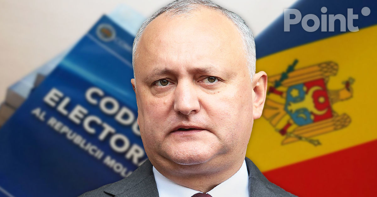 Dodon, despre modificările la Codul Electoral: PAS vrea să elimine din cursă partidele incomode.