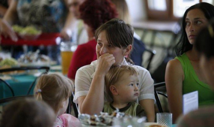 Republica Moldova a devenit una din destinațiile refugiaților ucraineni care fug din calea războiului din Donbas. Foto: unimedia.info