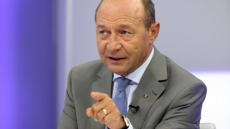 Fostul președinte român Traian Basescu. Foto: click.ro