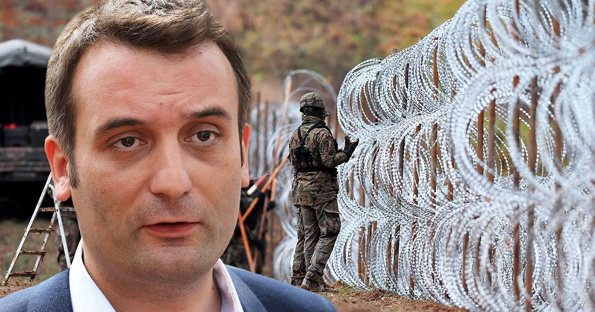 Французский политик Флориан Филиппо заявил, что конфликт Польши и Беларуси приведет к третьей мировой. Коллаж Point.md.
