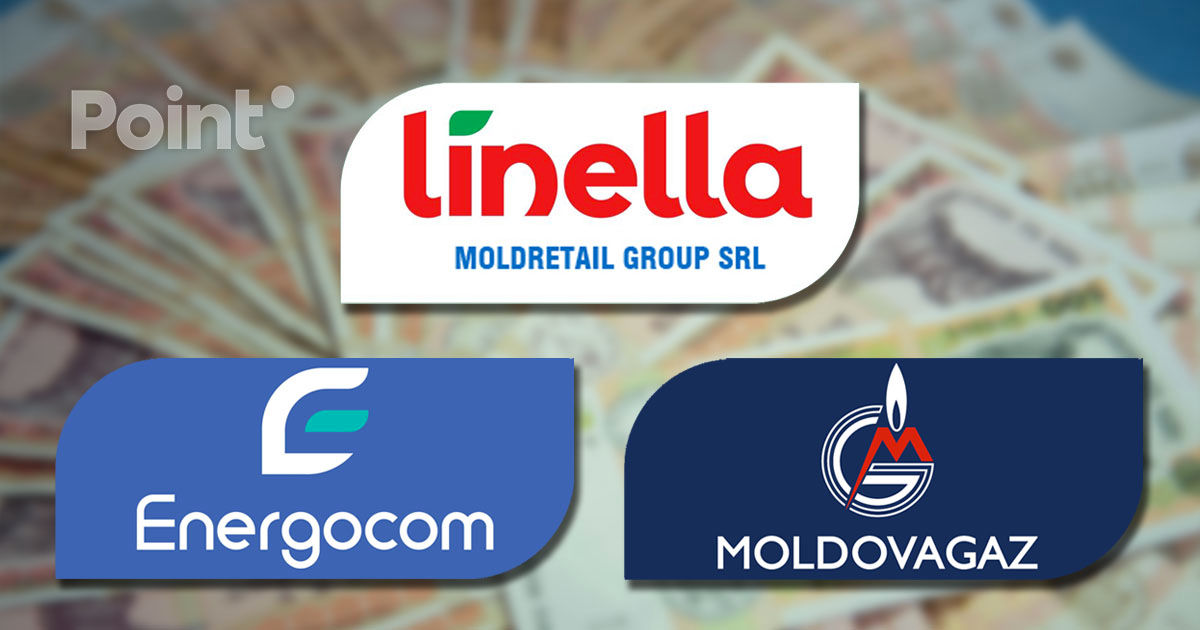 Energocom a condus topul companiilor după cifra de afaceri în 2024.