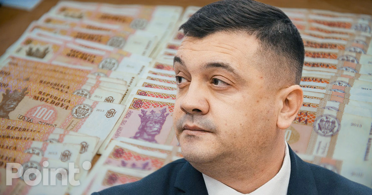 Глава МВД Ефрос указал в декларации за 2023 год доход более 700 000 леев. Коллаж: Point.md