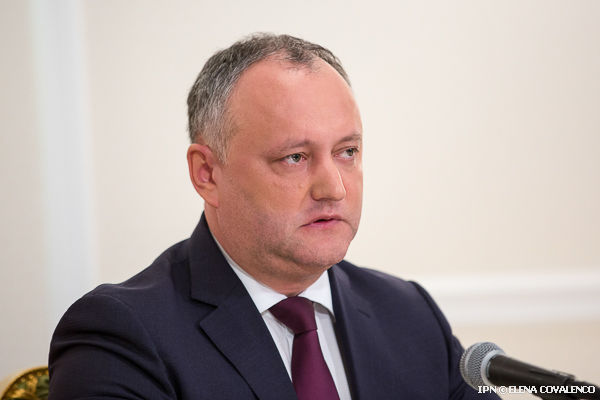 Президент Молдовы Игорь Додон.