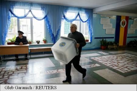 Scandal la o secţie de votare din Capitală. Foto: Agerpres